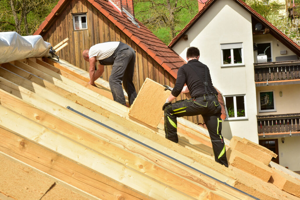 Steildach Dämmung